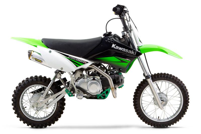 02-11 Kawasaki KLX110 Green Two Brothers Brake Pedal 